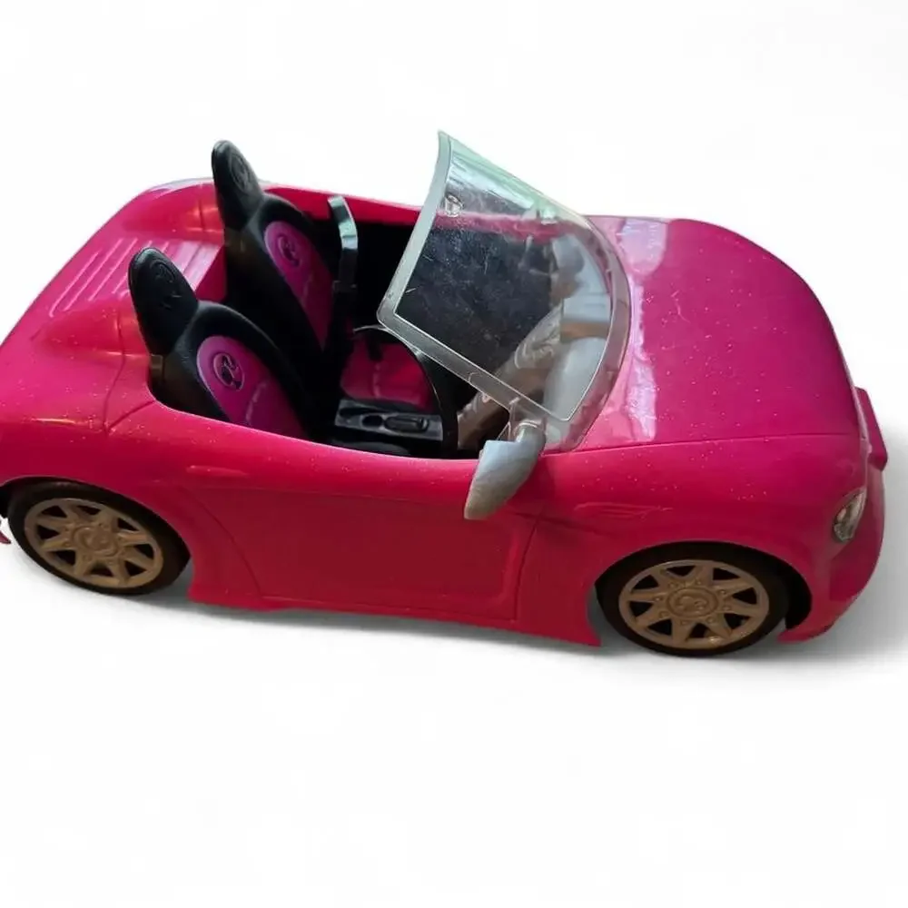 Mattel Barbie Pink Convertible Sports Car